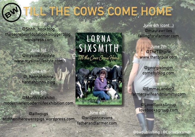 Till the Cows Come Home blog tour banner